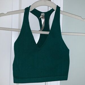 FREE PEOPLE MOVEMENT Racer Back Ribbed Sports Bra